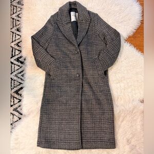 Abercrombie & Fitch Wool Blend Trench Coat